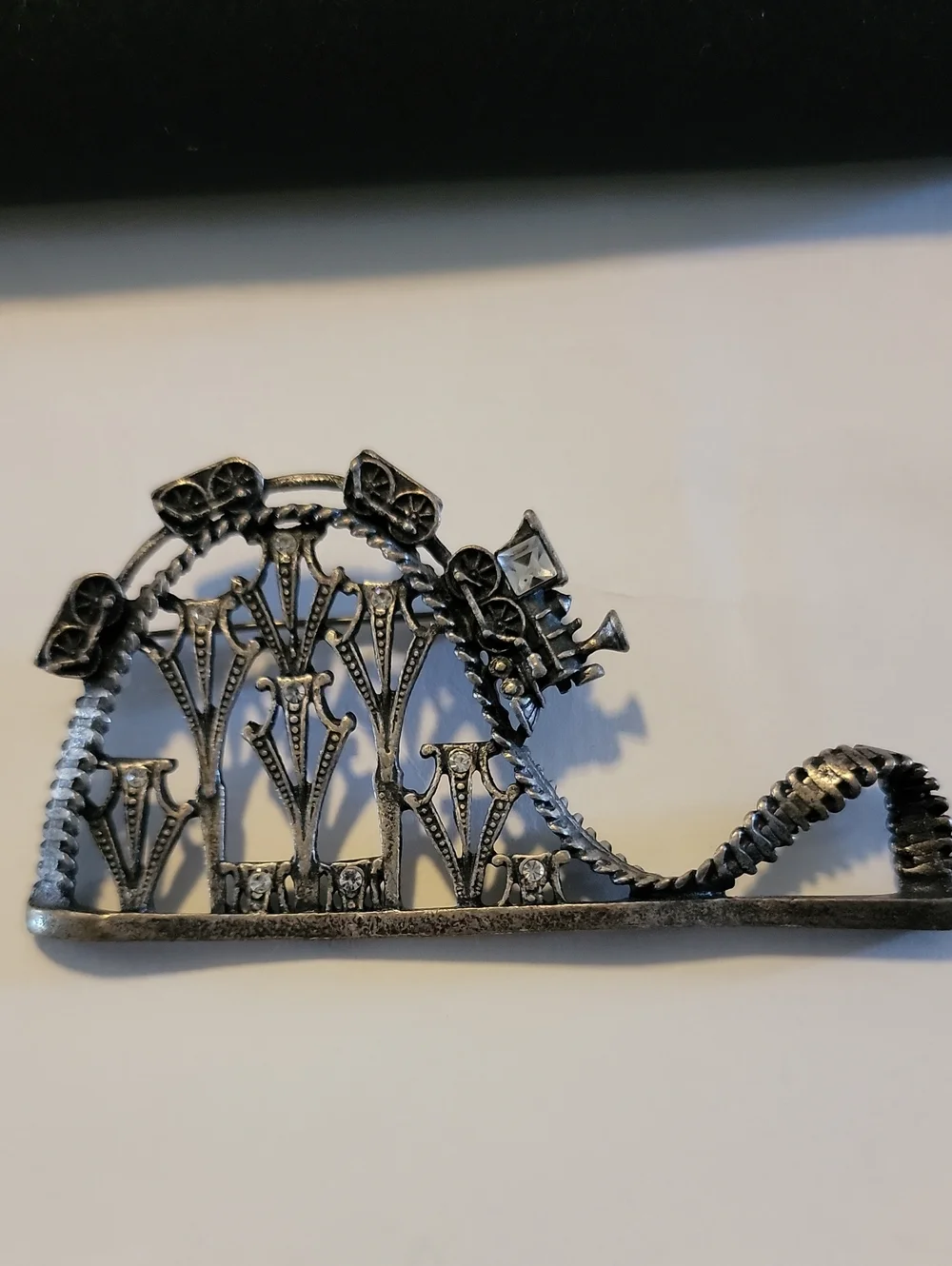 Vintage Roller Coaster Brooch